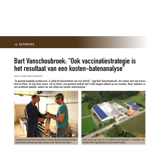Artikel - PIA - Bart Vanschoubroek - Vaccinatiestrategie
